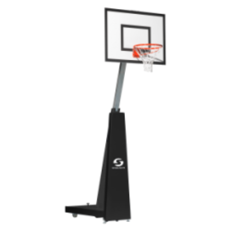 Стойка баскетбольная передвижная SAM School 3x3 NEW школьного уровня. 