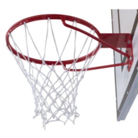 Сетка нейлоновая для баскетбольного кольца, тренировочная, диаметр 4 мм, 12 петель