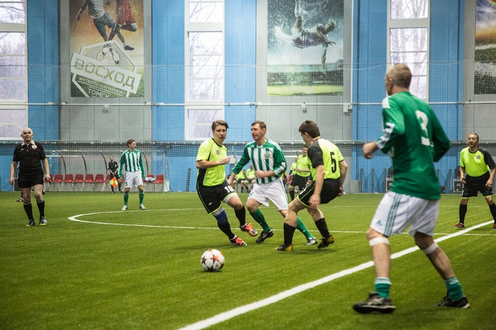 Крытый футбольный манеж в Томской области