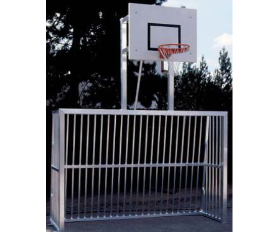 Ворота Haspo 3х2, с баскетбольным щитом для спортплощадок