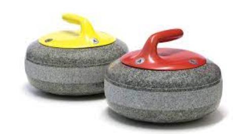 Камень керлинговый  "Ailsa Craig Curling Stones 2030 Olympic"