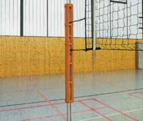 Протектор для волейбольной стойки  квадратной 80 х 80 мм и круглой диам. 90 мм, пенополиэтилен, длина 2 м, цвет - оранжевый.                